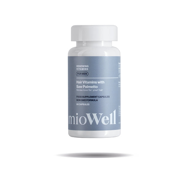Vitamíny proti vypadávaniu vlasov so Saw Palmetto mioWell