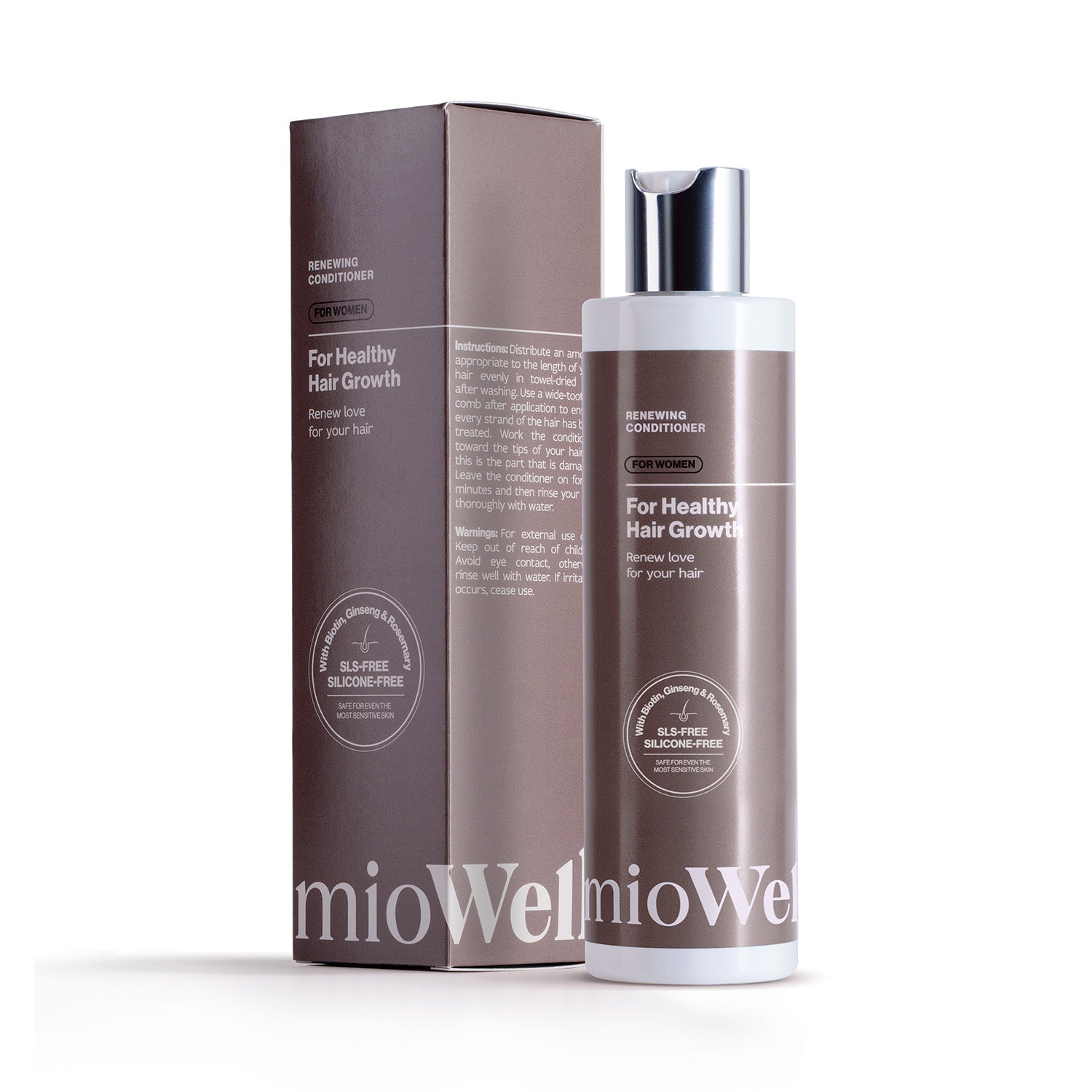 Kondicionér na jemné vlasy pre ženy mioWell 250ml