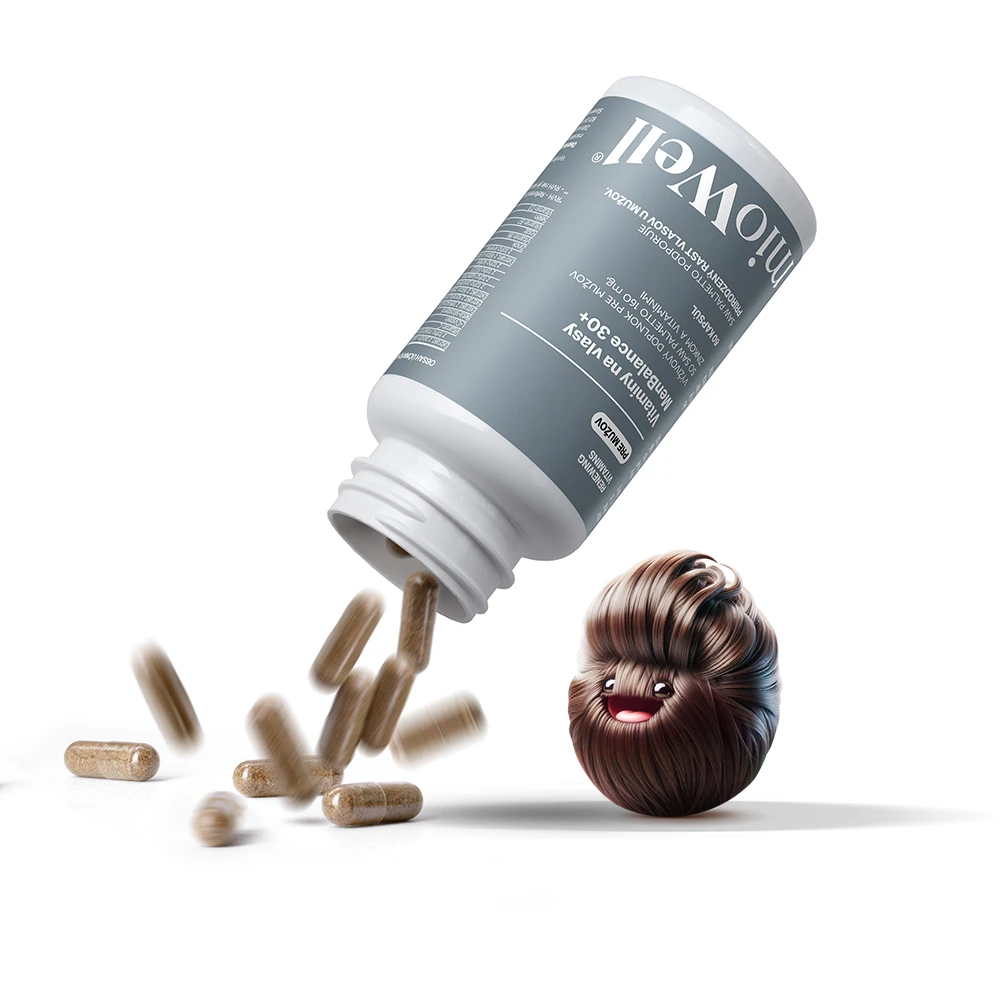 MenBalance 30+ kapsule so Saw Palmetto - Komplexné riešenie proti vypadávaniu vlasov pre mužov