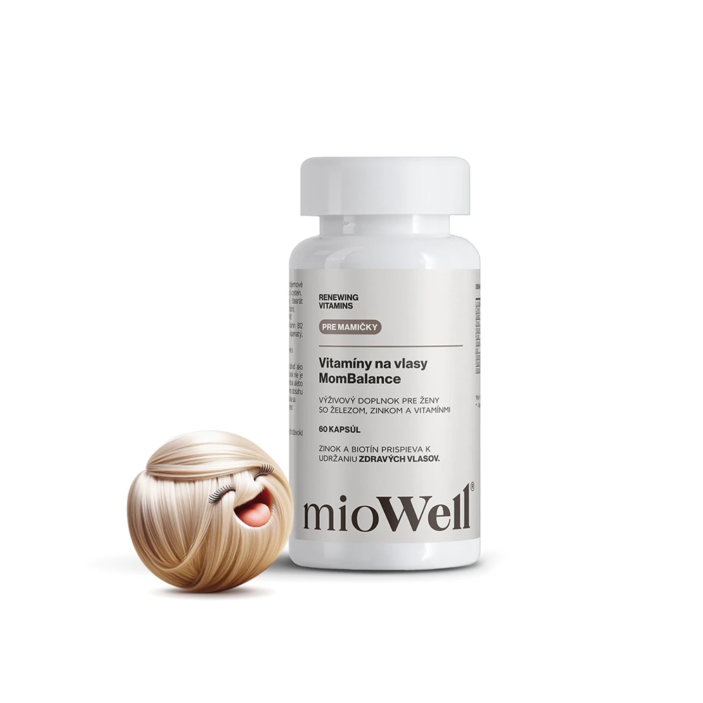 MomBalance kapsule - Komplexné riešenie proti vypadávaniu vlasov pre mamičky