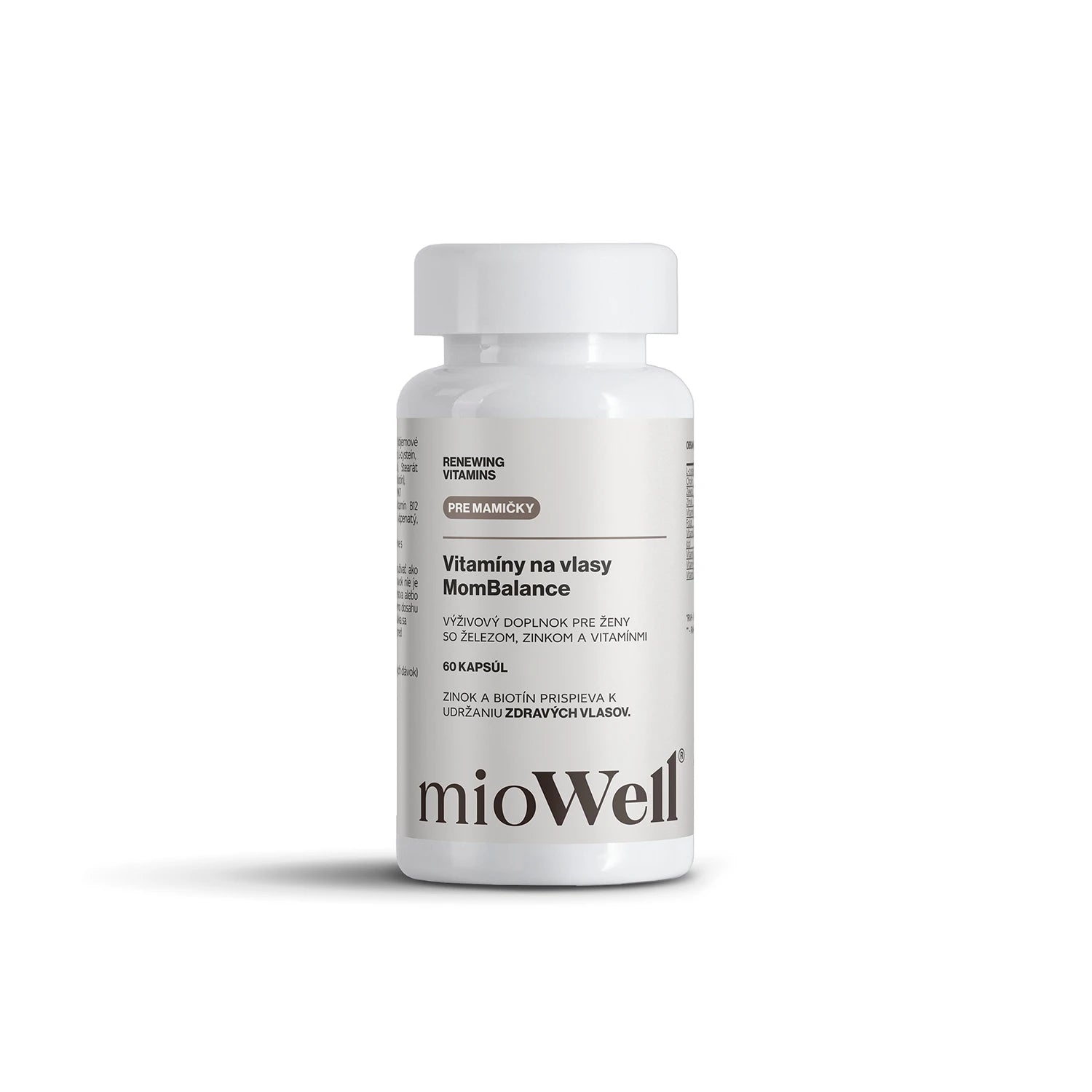 MomBalance kapsule - Komplexné riešenie proti vypadávaniu vlasov pre mamičky