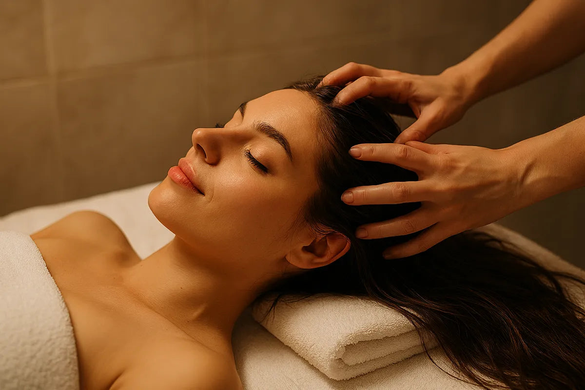 Masáž vlasovej pokožky prebudí vaše vlasy k životu