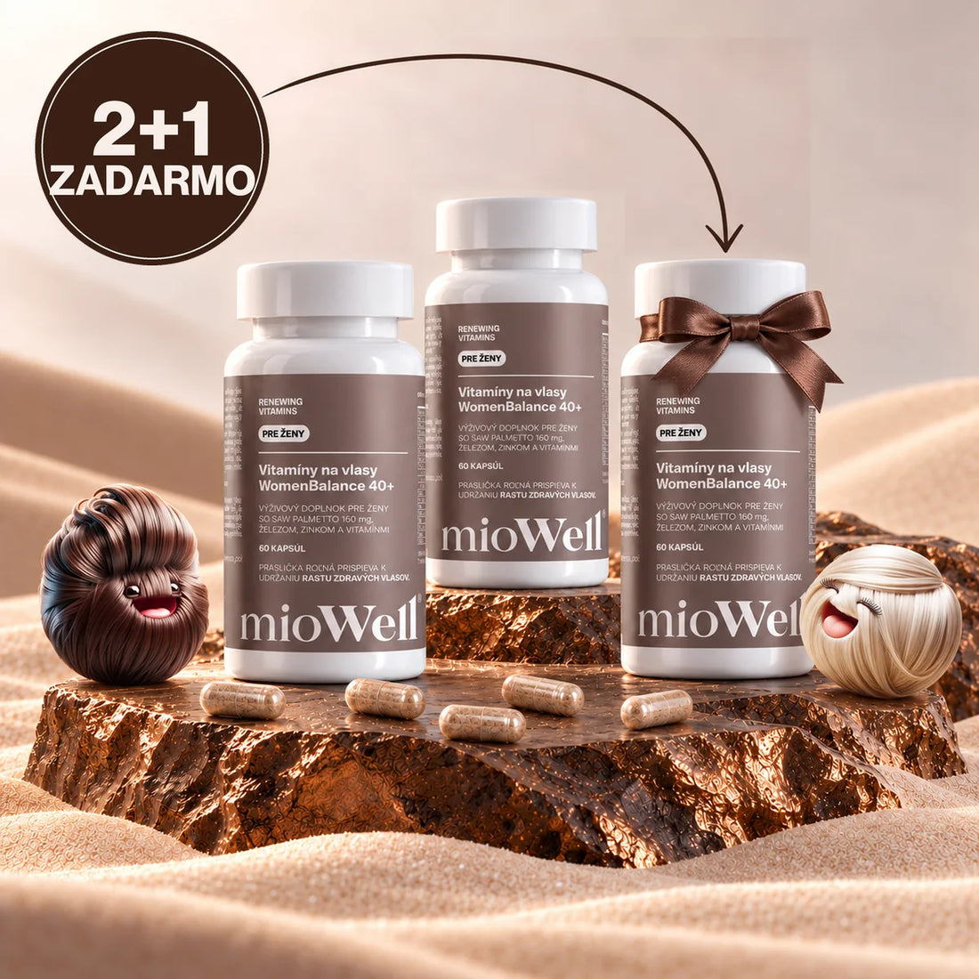 WomenBalance 40+ – 3 balenia na 3 mesiace, tretie zadarmo